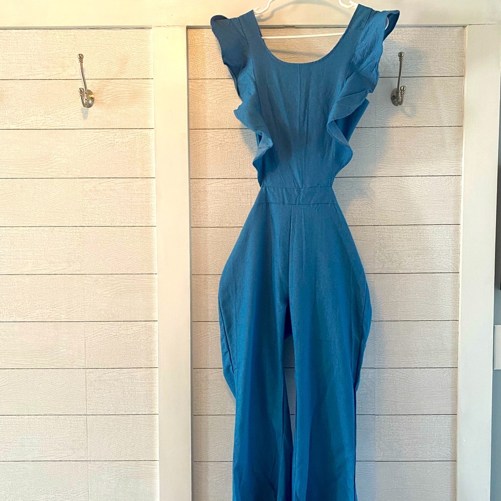 Denim jumpsuit